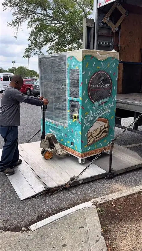 White Glove Delivery by Custom Vending