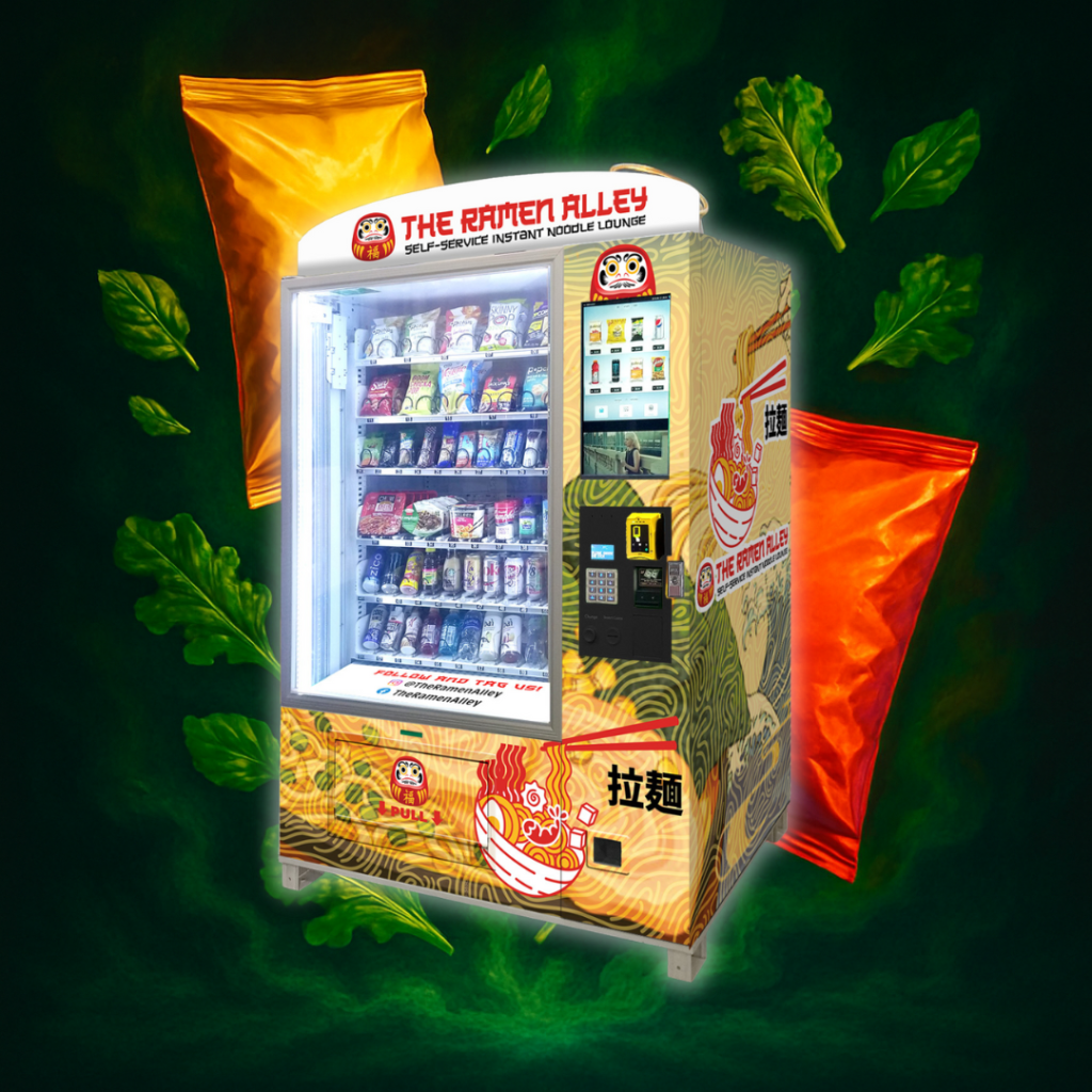 The Raman Alley Combo Vending Machine