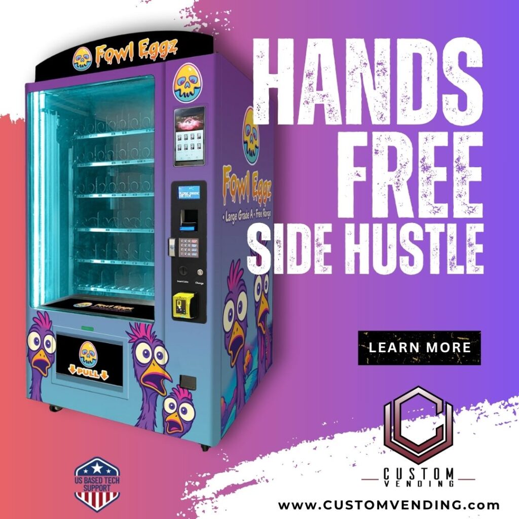 Hands Free Side Hustle by Custom Vending